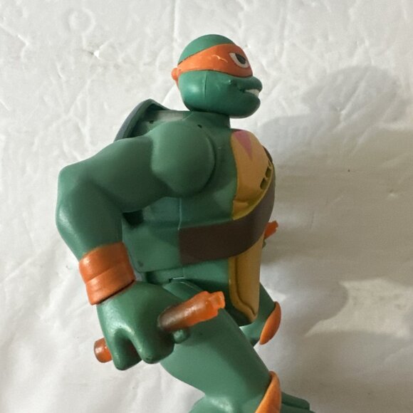 TESTED Rise Of Teenage Mutant Ninja Turtles Michaelangelo Pop-up Figure 5.5” - Picture 5 of 7
